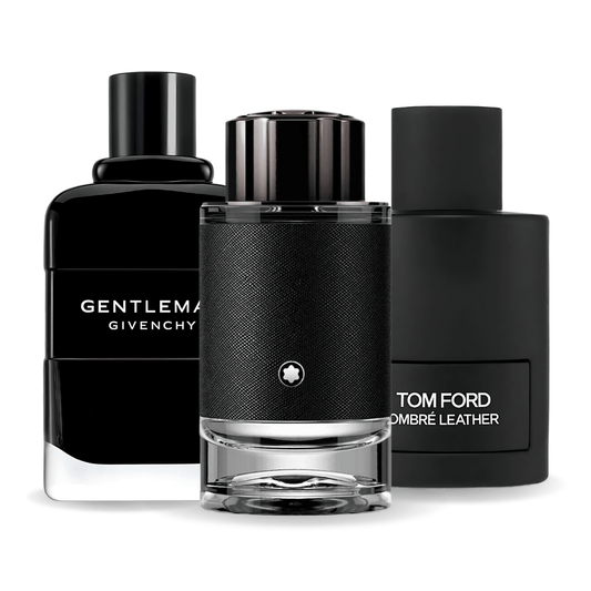 Tom Ford Ombre Leather, Givenchy Gentleman, Montblanc Explorer 100ml